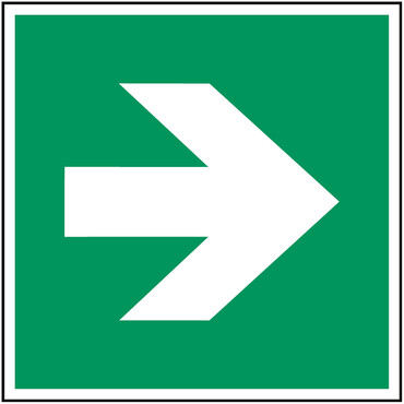 Right arrow sign
